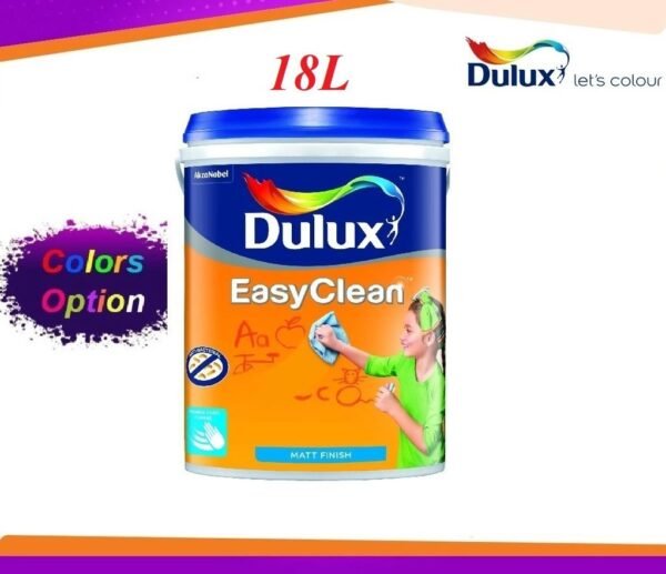 18L Dulux Easyclean [ Interior Wall Paint ] MATT FINISHING