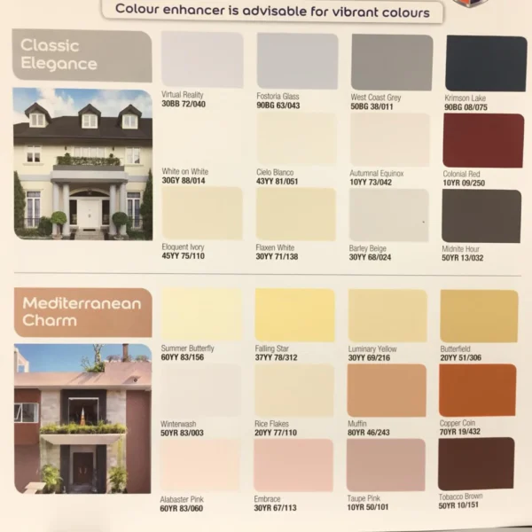 1L - Dulux Weathershield Powerflex - Exterior - Color Options