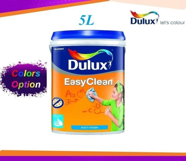 5L Dulux Easyclean [ Interior Wall Paint ] MATT FINISHING